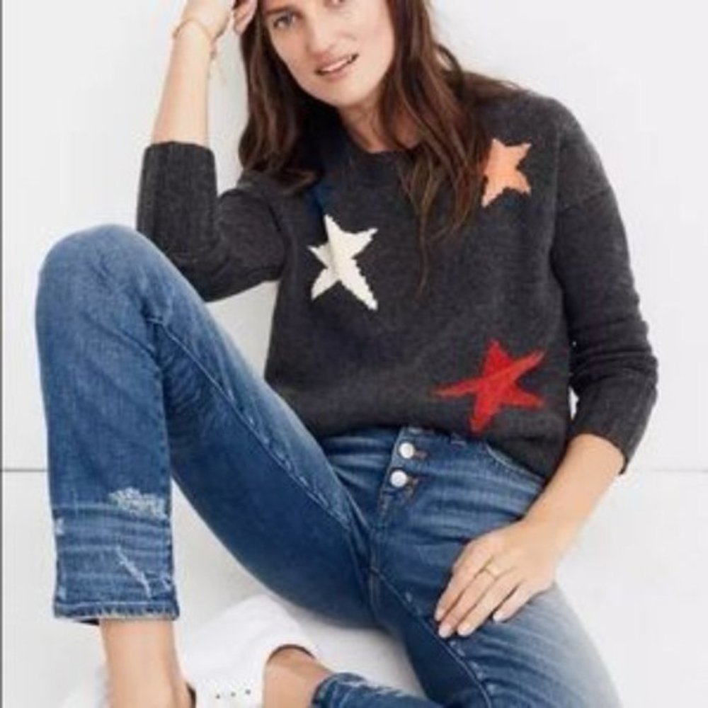 Madewell Merino Stars Sweater
